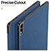 Cover per Galaxy Tab S11 Ultra - Pelle /PU, Blu - Foto miniatura 4