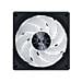 12RCL1W3B sistema di raffreddamento per computer Case per computer Ventilatore 12 cm Nero - Foto miniatura 2