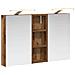 Set di Armadi da Bagno con lo scaffale 3 pcs 80 x 10,5 x 50 cm - Foto miniatura 1