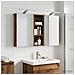 Set di Armadi da Bagno con lo scaffale 3 pcs 80 x 10,5 x 50 cm - Foto miniatura 2