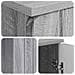 Scrivania Grigio Sonoma 142,5 x 50 x 75 cm Legno ingegnerizzato - Foto miniatura 7