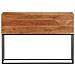 Tavolo Consolle 110x30x75cm in Legno Massello di Acacia e Ferro - Foto miniatura 2