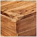 Tavolo Consolle 110x30x75cm in Legno Massello di Acacia e Ferro - Foto miniatura 5