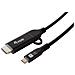 128437 cavo e adattatore video 3 m USB tipo-C HDMI + USB Type-C Nero - Foto miniatura 2