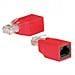 Adattatore Incrociato Per Cavi Rete Rj45 Utp Non Schermato Cat 5E - Foto miniatura 1