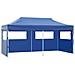 Tenda Per Feste Pop-up Pieghevole 3 X 6 M Blu - Foto miniatura 1