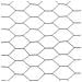 Rete D'acciaio Rivestimento Pvc 25x0,5m Trama Esagonale Grigio - Foto miniatura 4