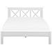 Letto Doppio In Legno Bianco 160x200cm Tannay - Foto miniatura 21