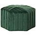 Pouf In Velluto Verde Scuro Murietta - Foto miniatura 13