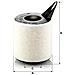 Mannfilter C 1361 Filtro Aria Per Automobili - Foto miniatura 2