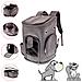 Zaino Per Cani & Gatti Supreme Eva Grigio Max 10 Kg - Foto miniatura 1