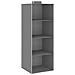 Organizer per Armadio da Appendere con 4 Ripiani 2 pz Tessuto - Foto miniatura 6