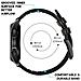 Bracciale Samsung Gear S3 Classic, Frontier, Galaxy Watch 22 Mm In Pelle Nera - Foto miniatura 11