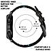 Bracciale Samsung Gear S3 Classic, Frontier, Galaxy Watch 22 Mm In Pelle Nera - Foto miniatura 2
