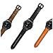Bracciale Samsung Gear S3 Classic, Frontier, Galaxy Watch 22 Mm In Pelle Nera - Foto miniatura 8