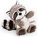 raccoon Rod Procione giocattolo Felpato, Poliestere Grigio, Bianco - Foto miniatura 2