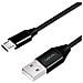 CU0144 cavo USB 1 m 2.0 USB A Micro-USB B Nero - Foto miniatura 1