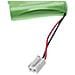Batteria Sostituisce Roto Gprhc212b206 Per Serrande, Cancelli (1800mah, 12v, Nimh) - Foto miniatura 2