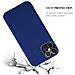 Custodia Compatibile Con Apple Iphone 12 Pro Max (6,7"" Zoll) In Candy Blu Scuro - Coperchio Protettivo In Silicone Tpu Flessibile - Foto miniatura 7