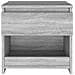 Comodino Rovere Grigio 40x30x39 Cm Legno Ingegnerizzato - Foto miniatura 3