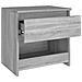 Comodino Rovere Grigio 40x30x39 Cm Legno Ingegnerizzato - Foto miniatura 5