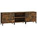 Mobile Porta Tv Rovere Fumo 150x30x50 Cm In Legno Multistrato - Foto miniatura 2