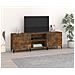 Mobile Porta Tv Rovere Fumo 150x30x50 Cm In Legno Multistrato - Foto miniatura 1