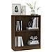 Libreria Rovere Marrone 60x24x74,5 Cm In Legno Multistrato - Foto miniatura 3