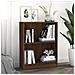 Libreria Rovere Marrone 60x24x74,5 Cm In Legno Multistrato - Foto miniatura 1