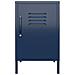 Bradford Tavolo In Stile Con 1 Anta In Metallo Navy - Foto miniatura 3