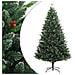 Albero Natale Artificiale Incernierato Con Bacche Rosse 180 Cm - Foto miniatura 1