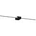 Applique Da Parete Contemporaneo Theo Alluminio Nero Led 13,5w 3000k Ip20 - Foto miniatura 1