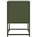 Comodini 2 Pz Verde Oliva 36x39x60,5 Cm In Acciaio - Foto miniatura 2