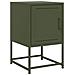 Comodini 2 Pz Verde Oliva 36x39x60,5 Cm In Acciaio - Foto miniatura 8