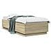 Giroletto Luci Led Rovere Sonoma 100x200cm In Legno Multistrato - Foto miniatura 1