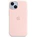 Custodia MagSafe in silicone per iPhone 14 - Rosa creta - Foto miniatura 1