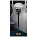 Lampada Da Terra Feathers Slim Grigia Cm Ø 43x170 - Foto miniatura 5