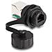Connettore cavo RJ12 femmina per RJ12 femmina per installazione con cappuccio protettivo IP68 antipolvere e impermeabile nero - Foto miniatura 1