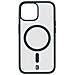 Pop Mag - iPhone 15 Custodia trasparente con bordi colorati compatibile con ecosistema Magsafe - Foto miniatura 1