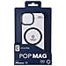 Pop Mag - iPhone 15 Custodia trasparente con bordi colorati compatibile con ecosistema Magsafe - Foto miniatura 2