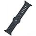 Cinturino Morbido In Silicone Per Apple Watch 42/44/45/49 Mm Black - Foto miniatura 1