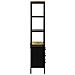 Highboard  70x35x180 cm Legno Mango Grezzo Solido, Sideboard  70x35x70 cm Legno Mango Grezzo Solido, Libreria  70x35x110 cm Legno Mango Grezzo Solido - Foto miniatura 6