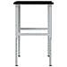 Banco Lavoro Marrone Scuro 100x60x(71,5-98) cm Legno di Rovere - Foto miniatura 5