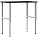 Banco Lavoro Marrone Scuro 100x60x(71,5-98) cm Legno di Rovere - Foto miniatura 6