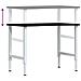 Banco Lavoro Marrone Scuro 100x60x(71,5-98) cm Legno di Rovere - Foto miniatura 8