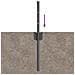 Pali di recinzione 22 pcs U-Channel grigio 120 cm in acciaio - Foto miniatura 5