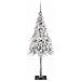 Albero di Natale con 300 LED Bianco 210 cm PE e Acciaio - Foto miniatura 4