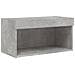 Mobili TV a Muro con LED 6pz Grigio Cemento Legno Multistrato - Foto miniatura 9