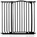 Safetots Cancelletto Di Sicurezza Extra Alto Con Parte Superiore Incurvata, 89cm - 98cm, Nero Opaco, Extra Alto Con 100cm Di Altezza - Foto miniatura 1