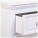 Comodino In Legno Con 2 Cassetti Bianchi 37x33,5x53. - Foto miniatura 7